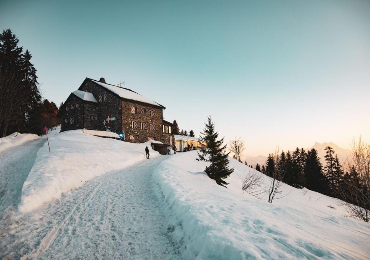Maison De Montagne De Bretaye Acces Par Le Train Arret Bouquetin 威拉尔-苏-罗伦 外观 照片